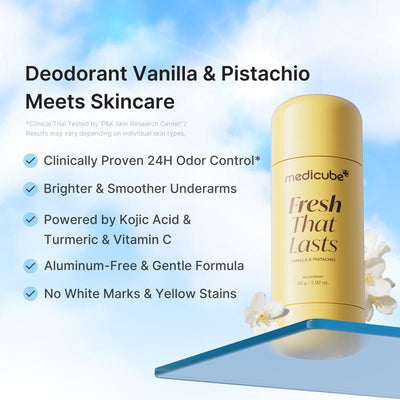 2026  [medicube] Deodorant Vanilla & Pistachio